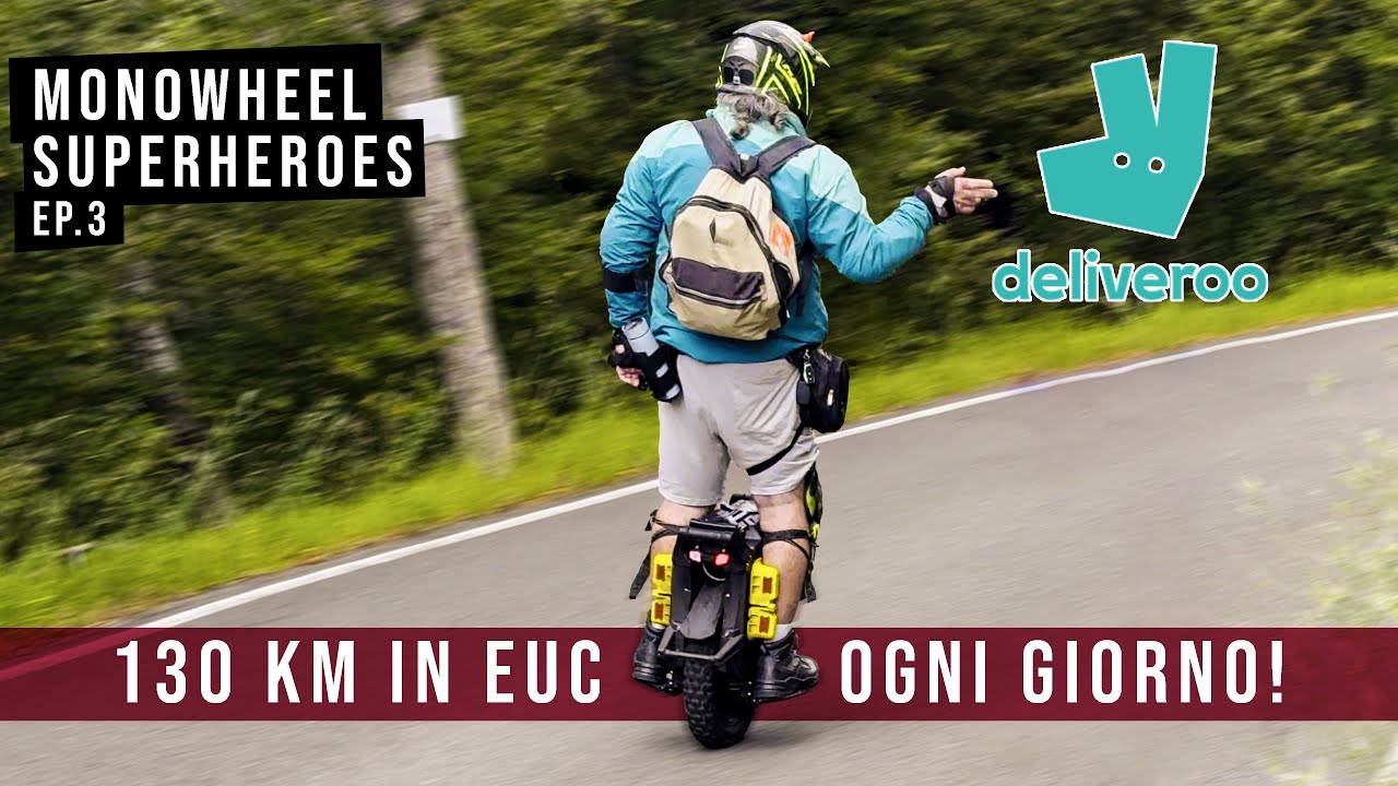 Piero il monoruotista da 130km al giorno! - I supereroi del monoruota EP3