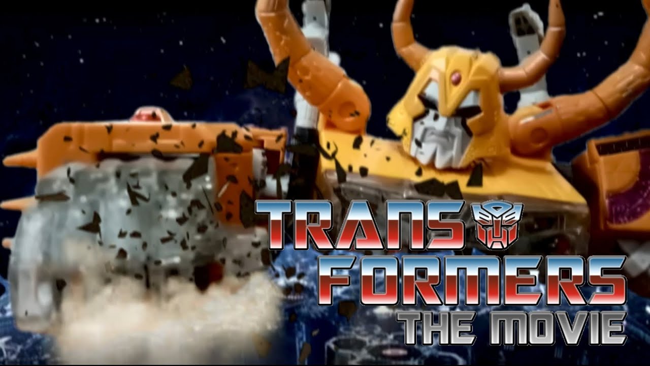 The Transformers Movie 1986 Unicron vs Cybertron in Stop motion!!!