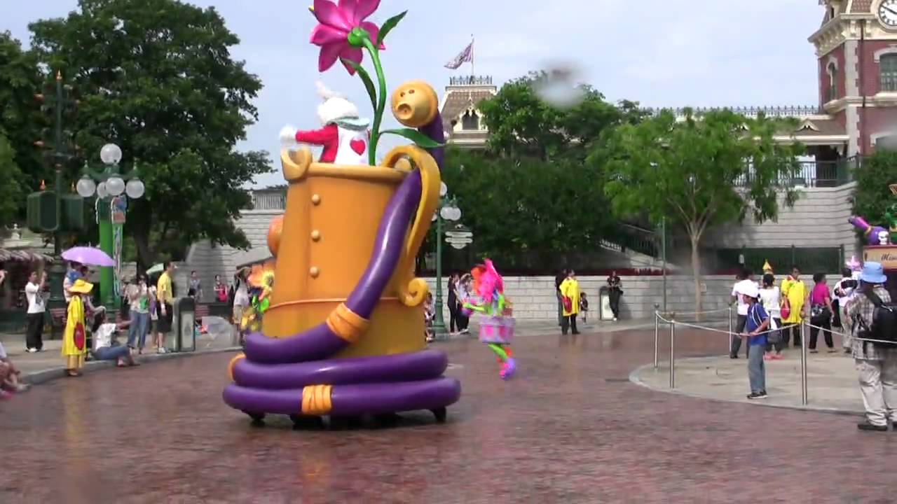 [HD] Mickey's Water Works Parade HKDL June 14th,2009