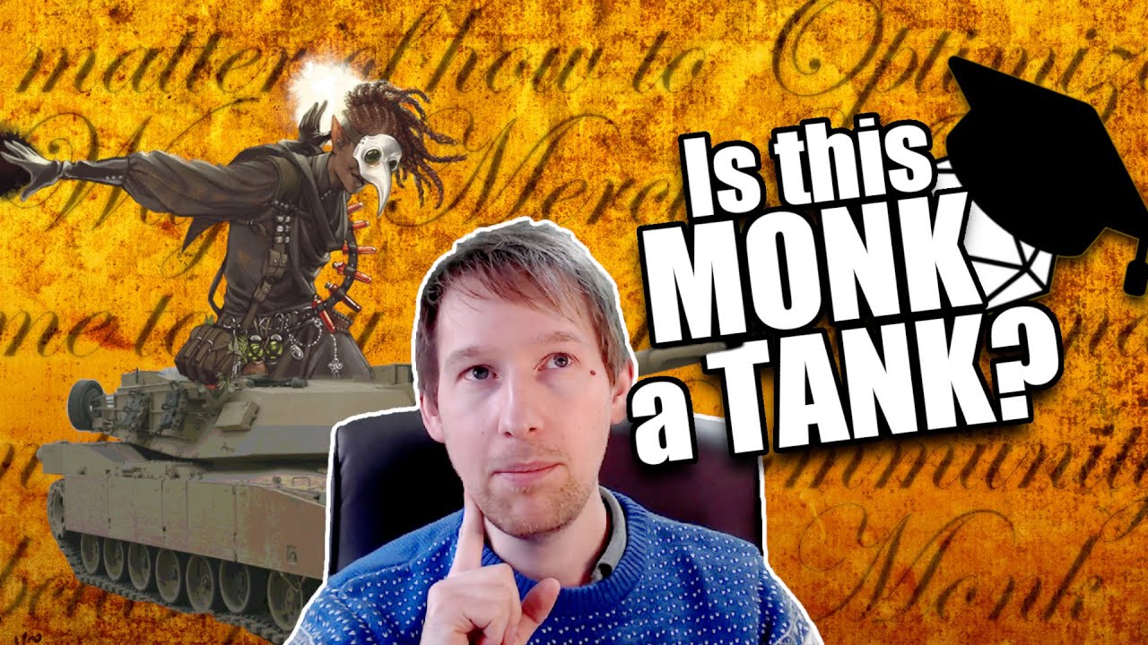 Is this Monk REALLY a Tank? - How to Play a Way of Mercy Monk - D&D 5e
