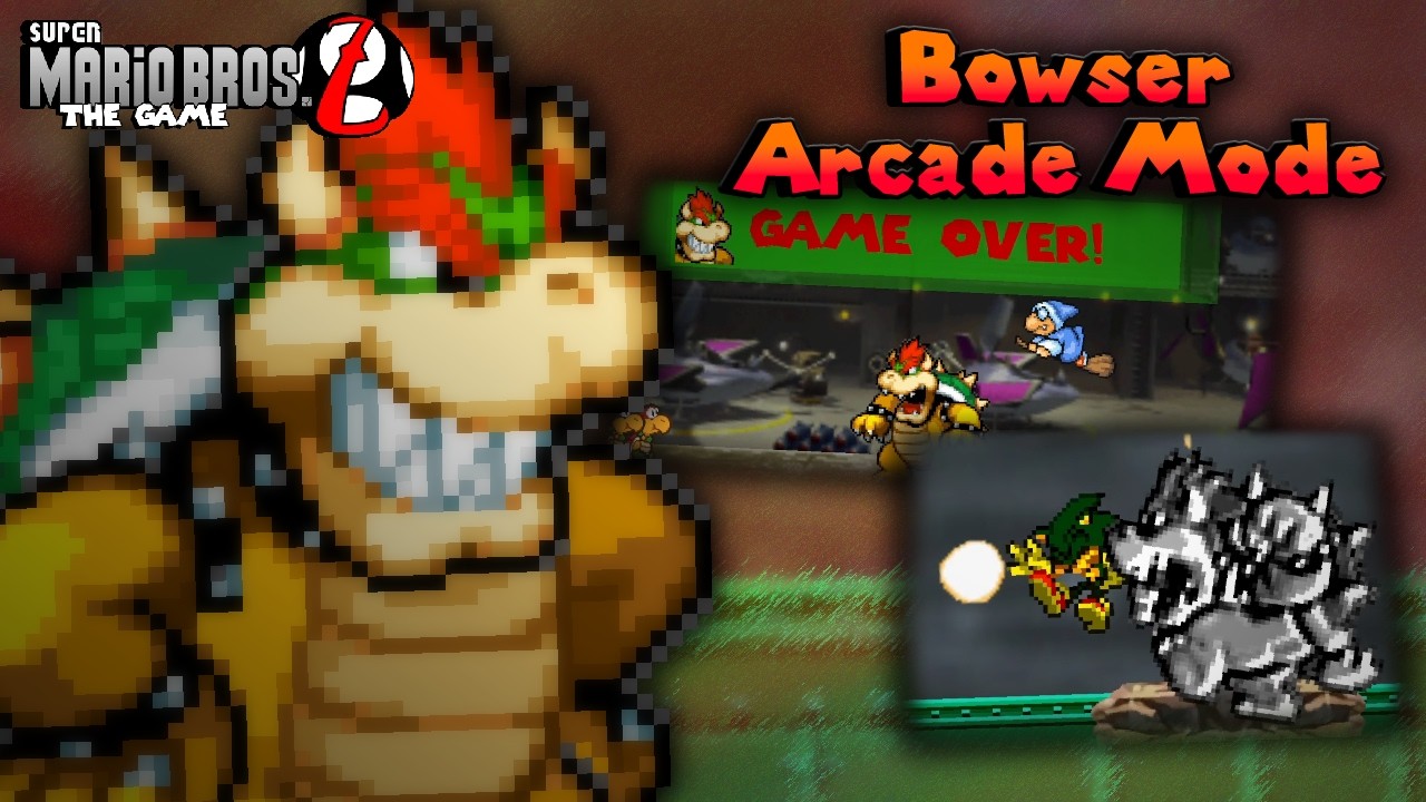 SMBZ-G Bowser Arcade Run || Development Showcase