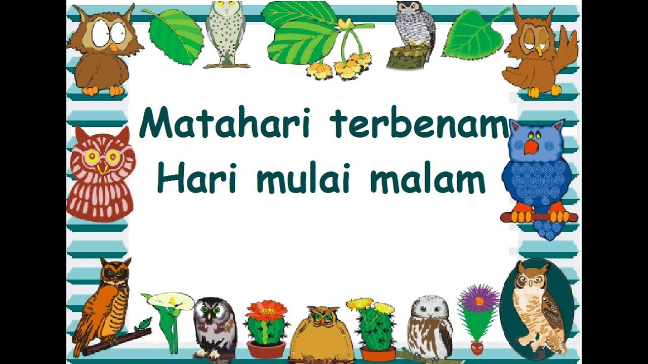 lirik BURUNG HANTU - Lagu Anak - Cipt. ........... Musik Pompi S.