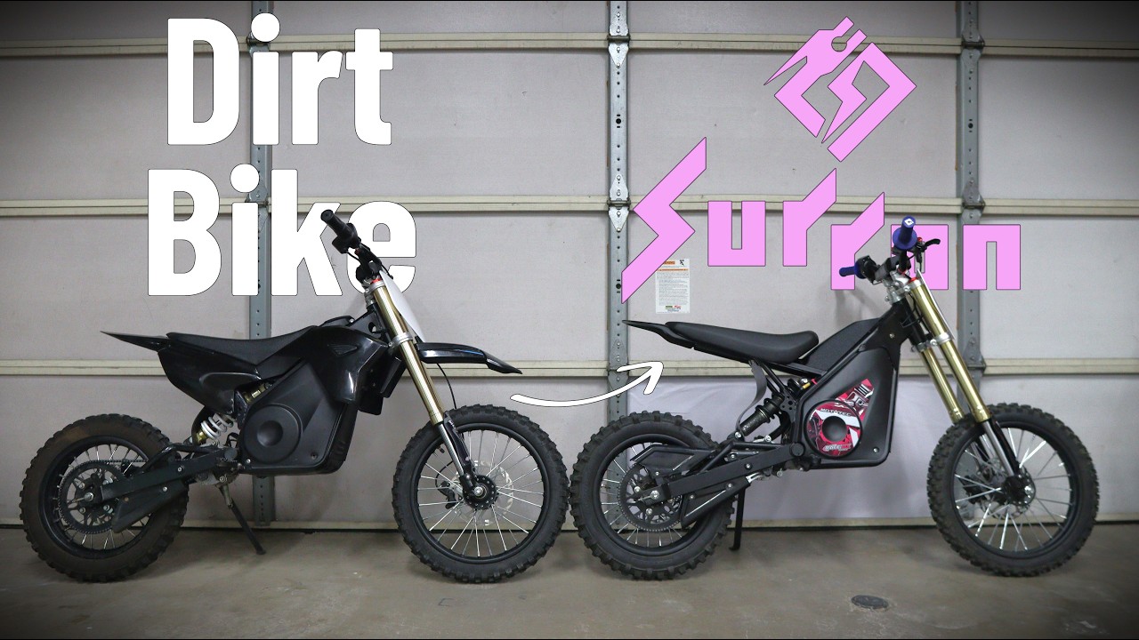 Creating An Insanely Comfortable Mini SURRON Dirt Bike