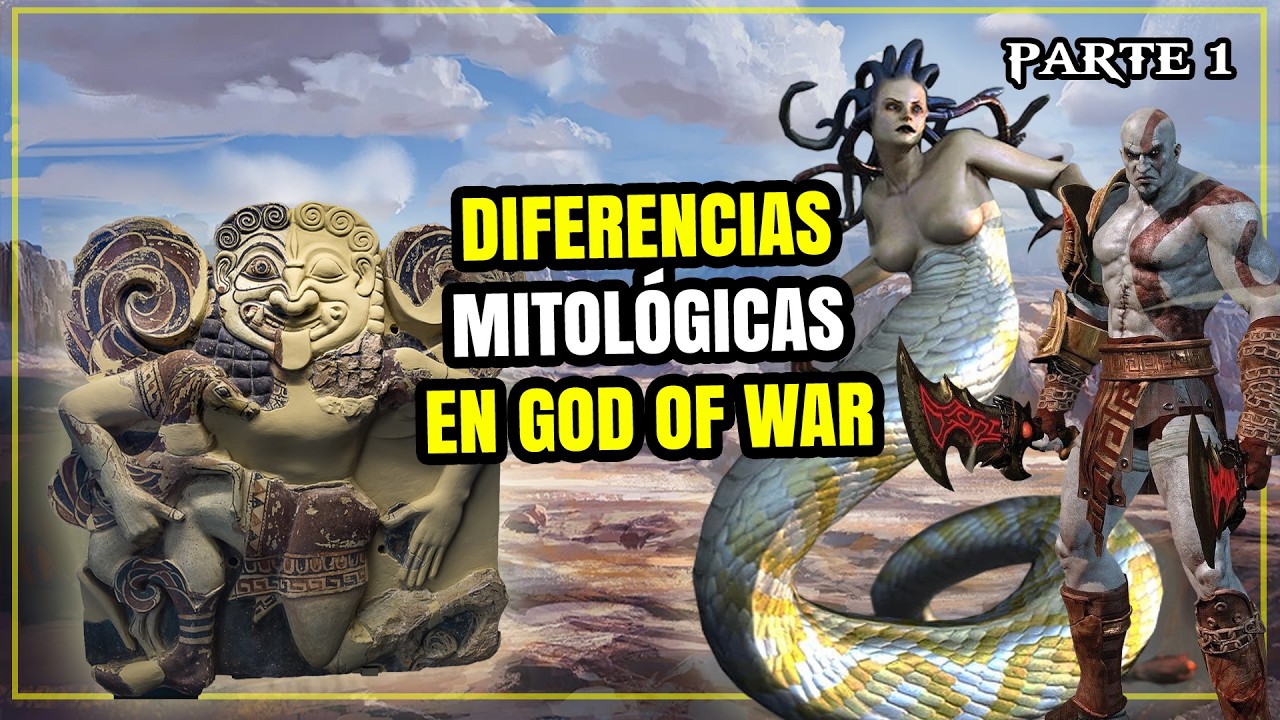 Los VERDADEROS mitos de los monstruos de GOD OF WAR.