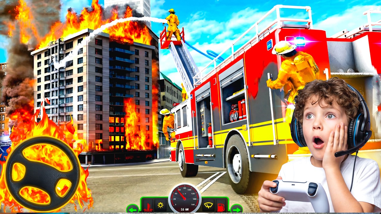 IMPOSSIBLE RESCUE MISSION! 😱 Can I Save The City? - Fire Fighting Simulation 2 | Xtreme Hyper