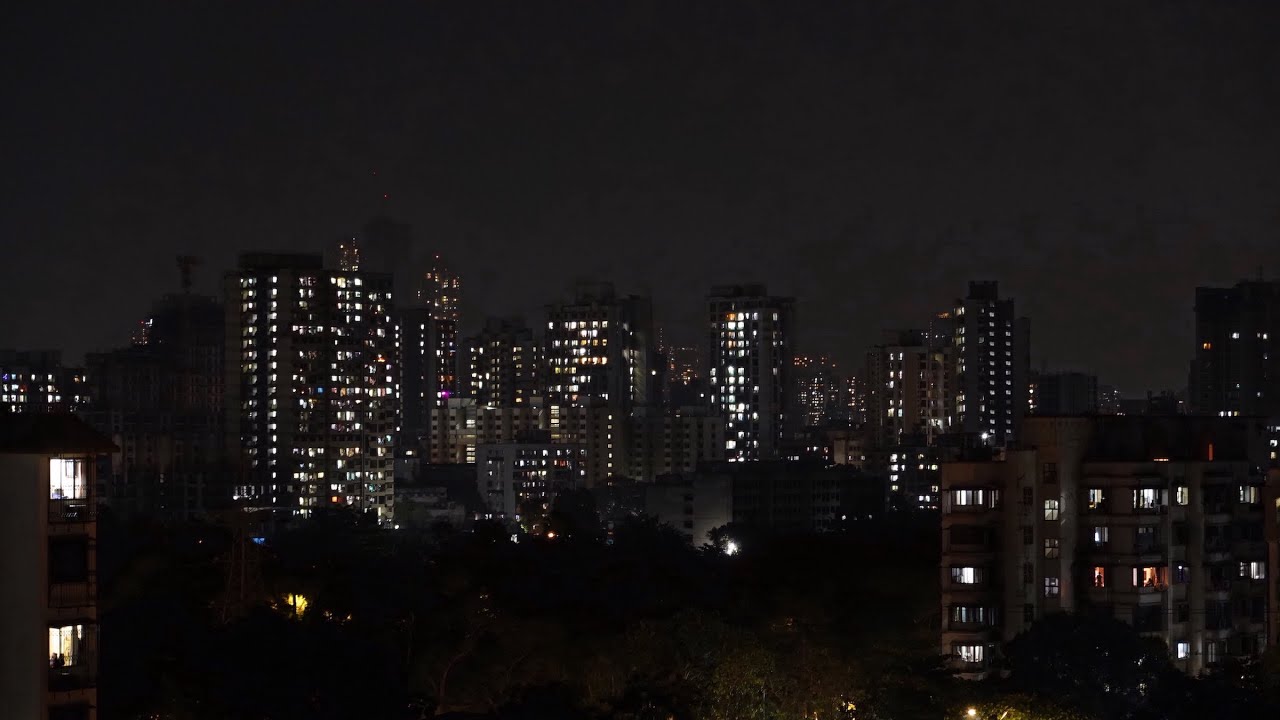 April 5, 2020 Blackout in Mumbai, India