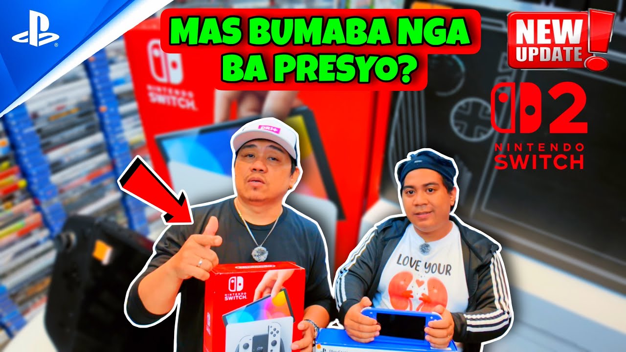 GAMING CONSOLE PRICE UPDATE SA GREENHILLS | BUMABABA NGA BA ANG PRESYO? | NINTENDO SWITCH 2 PS5 PRO
