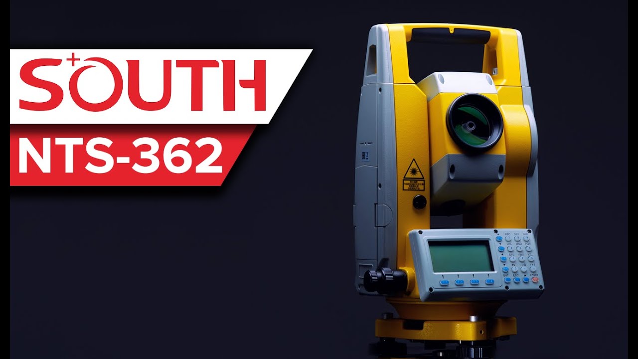 Обучение работы с тахеометром SOUTH NTS-362R6L (Видео-инструкция)