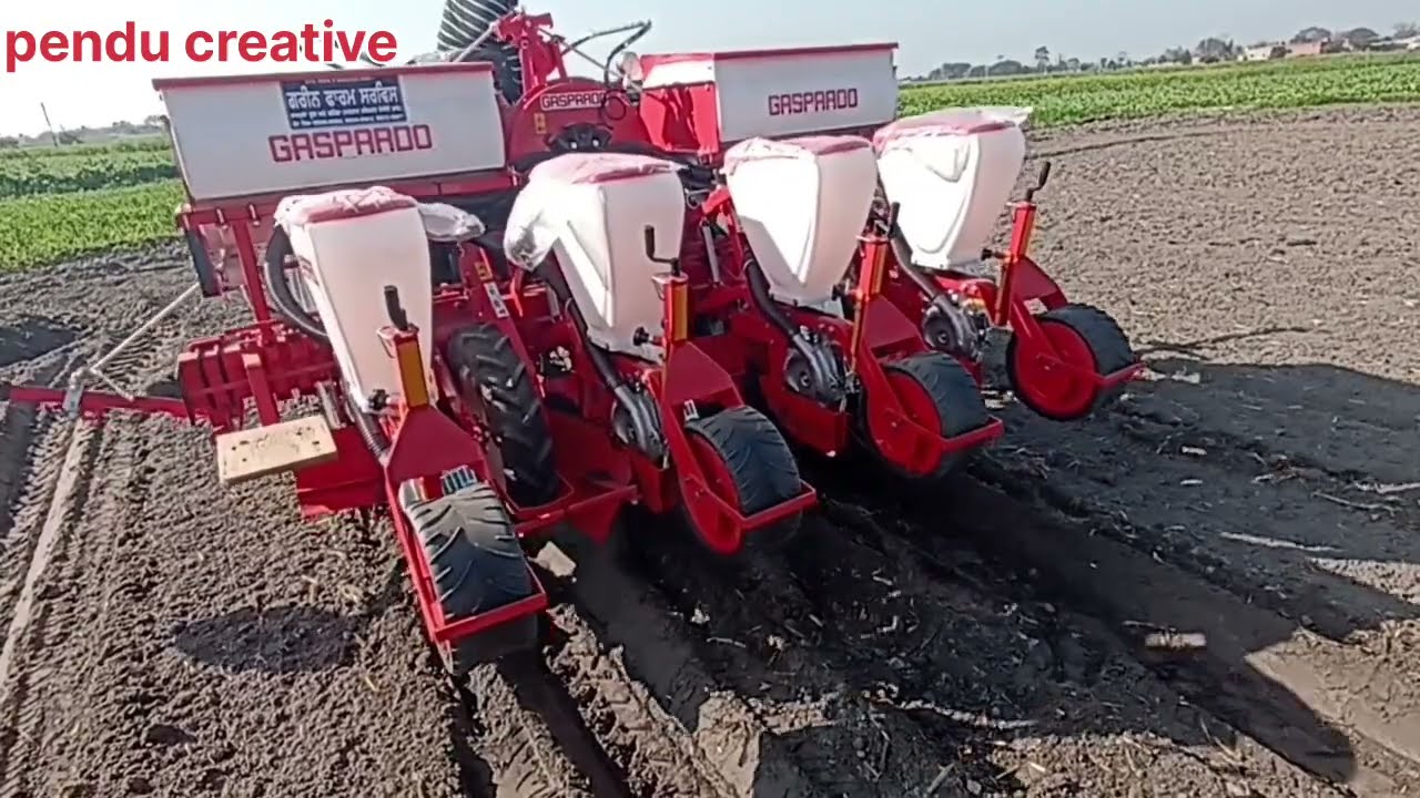 Maschio Gaspardo planter testing #viral #agriculture #punjabi #youtube #subscribe #land