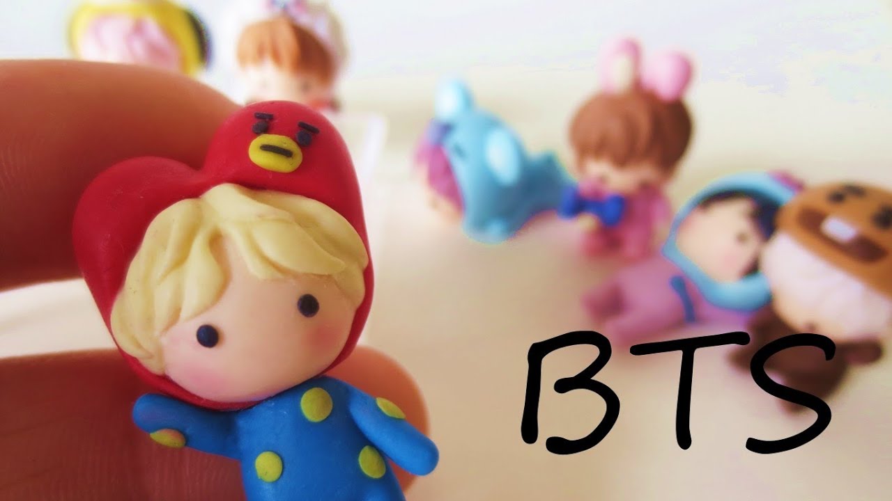 DIY / BTSミニフィギュアの作り方 ❲自作グッズ❳