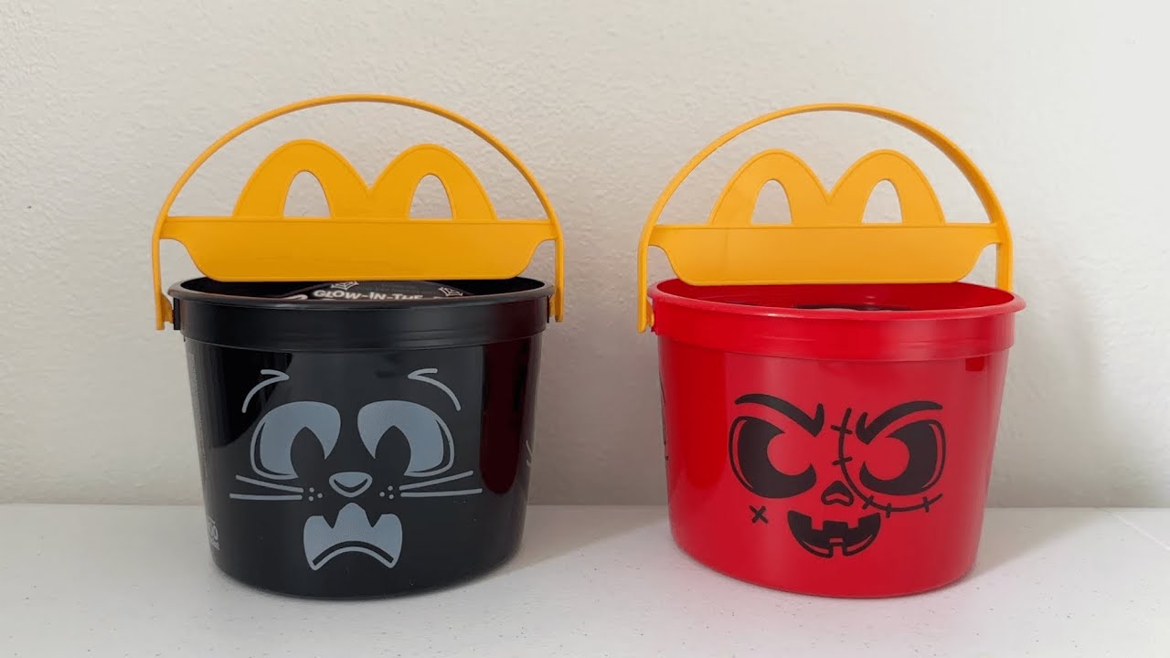 Открываем НОВЫЕ игрушки для Happy Meal «BOO BUCKETS» 2025 года!