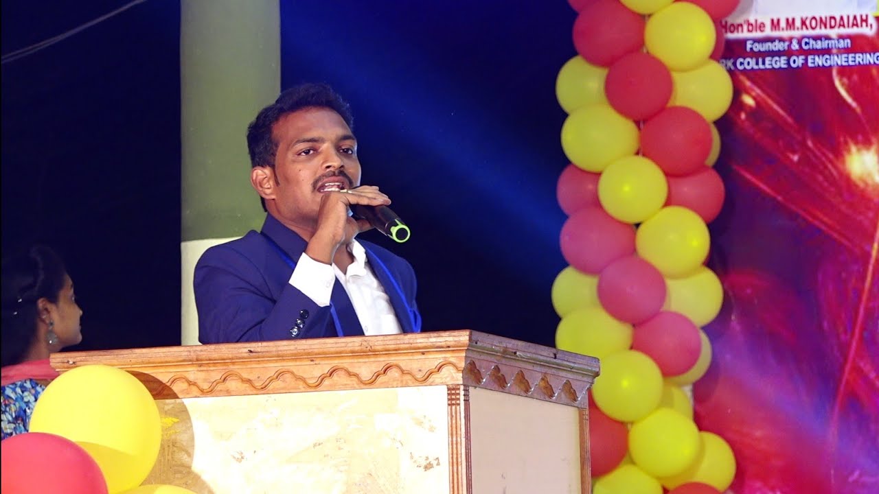 Dr.Narendra, PLACEMENT OFFICER SPEECH IN RK COLLEGE OF ENGINEERING FOR AY:2023-2024 BATCH