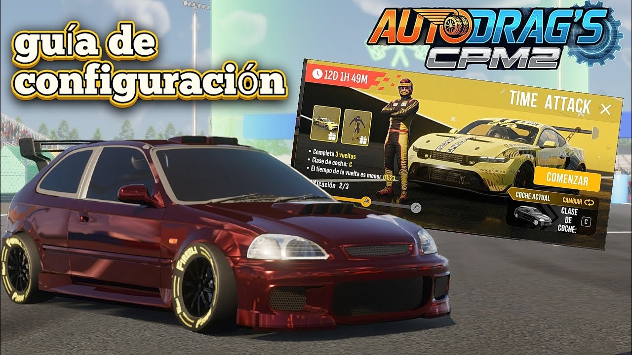 CÓMO GANAR el EVENTO 🚀: Honda Civic EK9 [CPM2] | CONFIGURACIÓN SECRETA MÁS RÁPIDA para CONTRARRELOJ