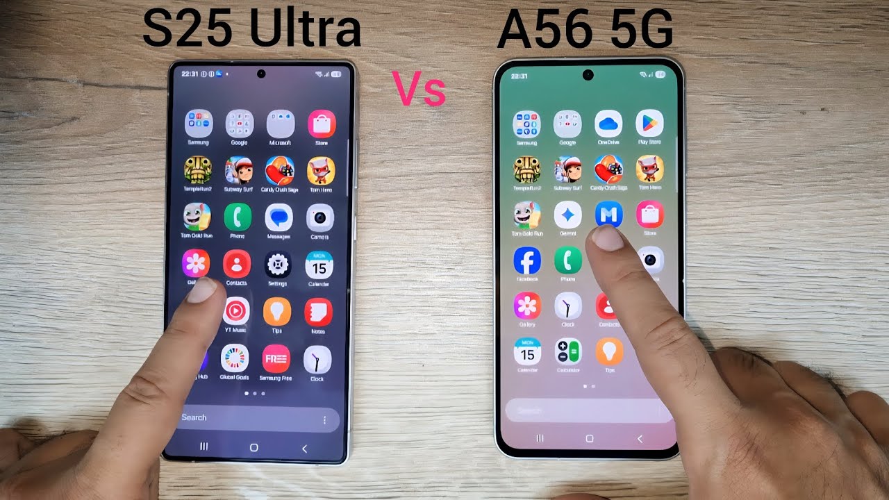 Samsung S25 Ultra vs A56 | SPEED TEST 🔥