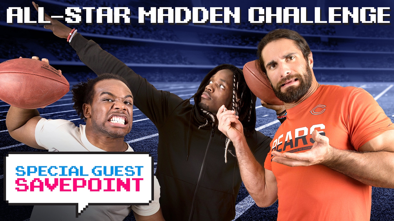 Los Angeles' MELVIN GORDON vs. SETH ROLLINS: All-Star Madden Challenge — Special Guest Savepoint