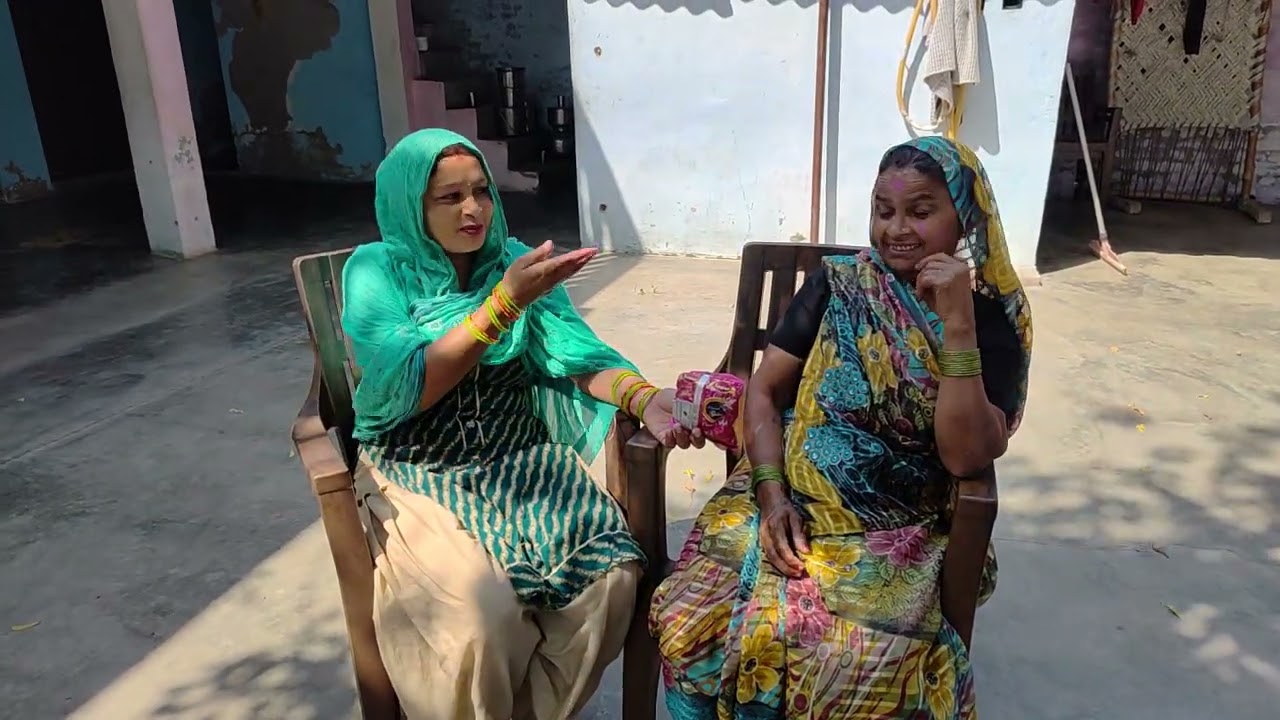 SAS Ne Bahu per Nahin Lagaya Gulal#longvideo #trending video 😍🥰