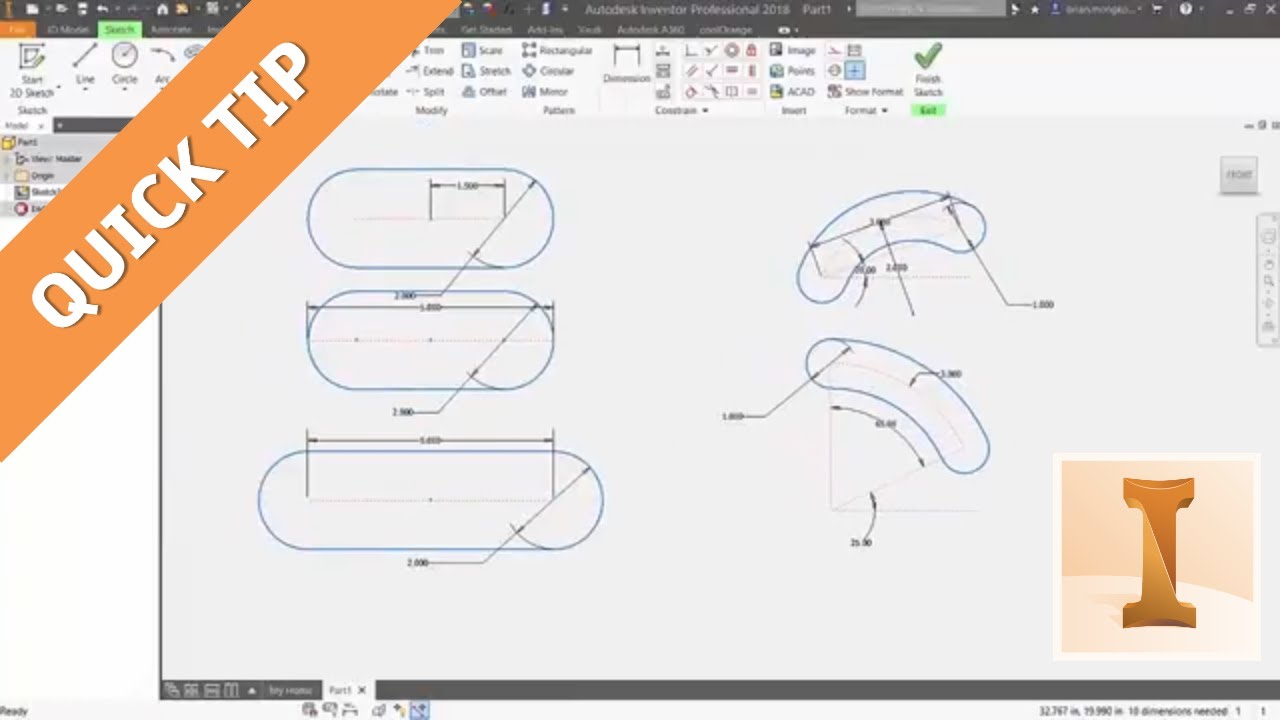 Quick Tip: 5 Ways to Create Slots in a Sketch