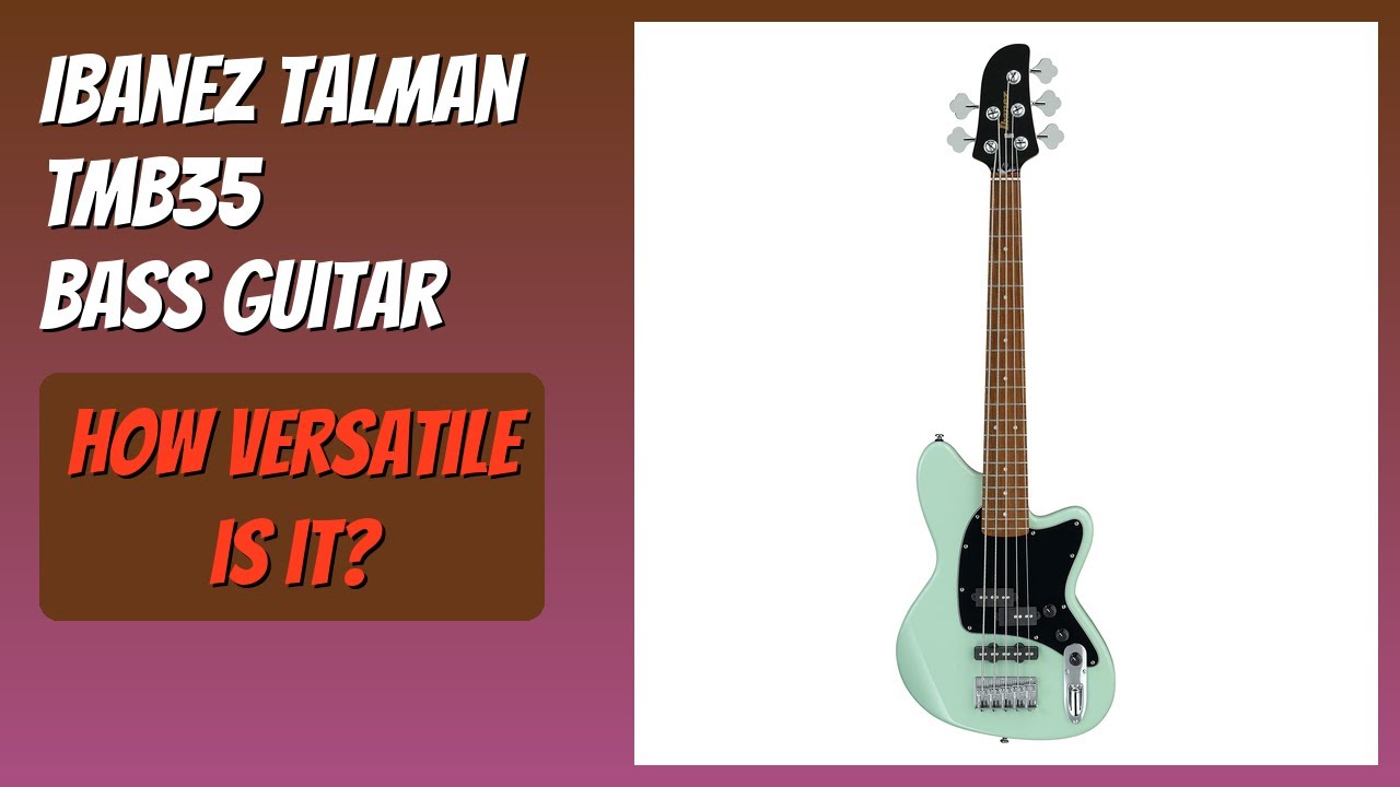 REVIEW (2026): Ibanez Talman TMB35 Bass Guitar. Features