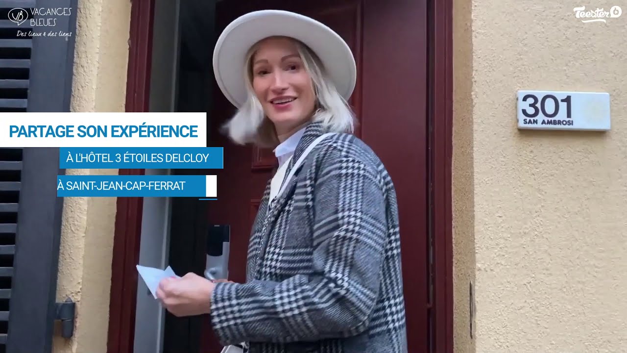 #AvisClient - MARIA à l'Hôtel 3* Delcloy - Alpes-Maritimes - Hôtel St-Jean-Cap-Ferrat