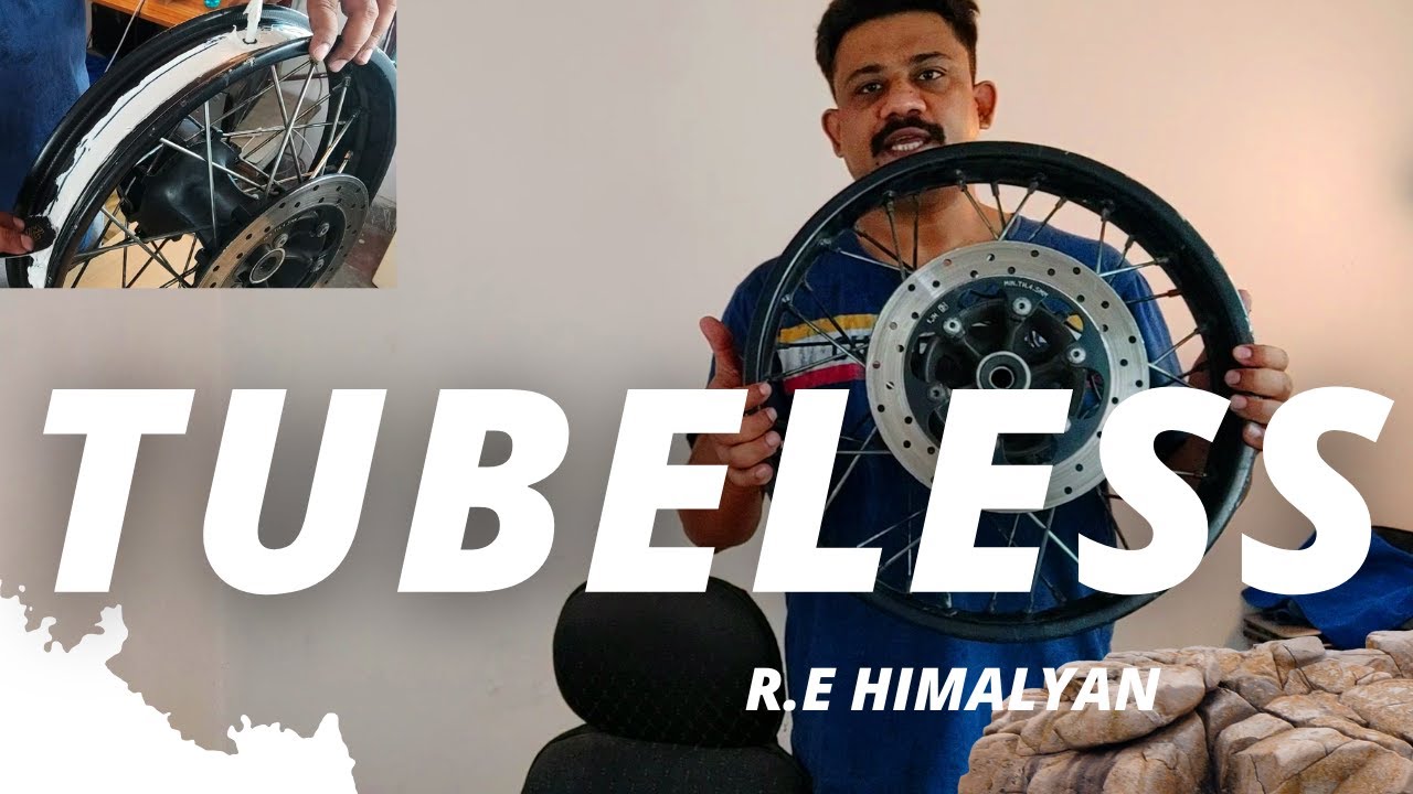 Tubeless Himalayan bs4  #Royal Enfield