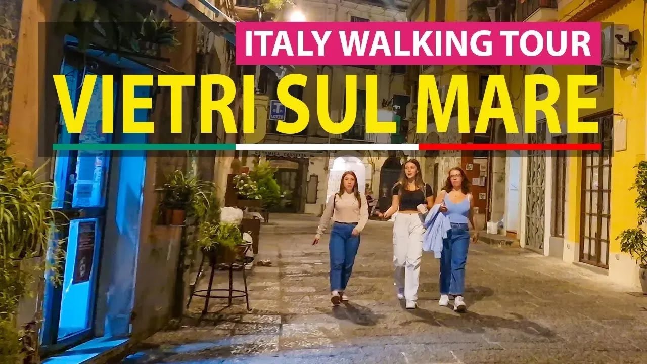 🇮🇹 Vietri sul Mare, Włochy, Spacer po mieście