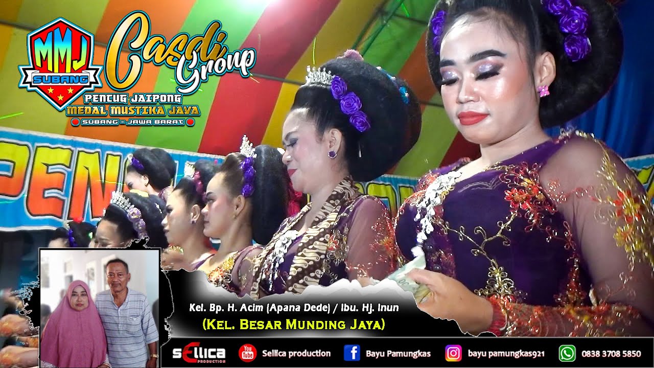 Amplop biru - Pencug Jaipong Medal Mustika Jaya CASDI GROUP | Peutag
