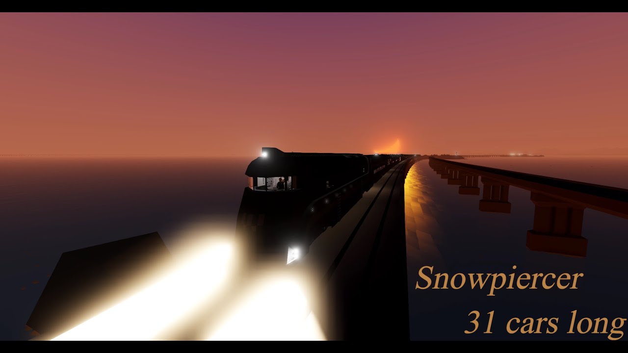 Snowpiercer, 31 cars long | Stormworks Snowpiercer