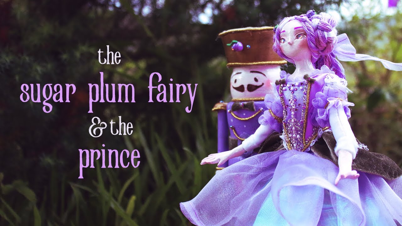 Making the Sugar Plum Fairy and the Prince || Handmade Art Dolls