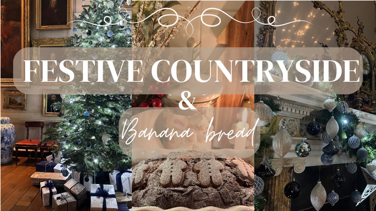 Slow Living Christmas English Countryside VLOGMAS🎄Cosy Home Baking | Christmas Country Decor