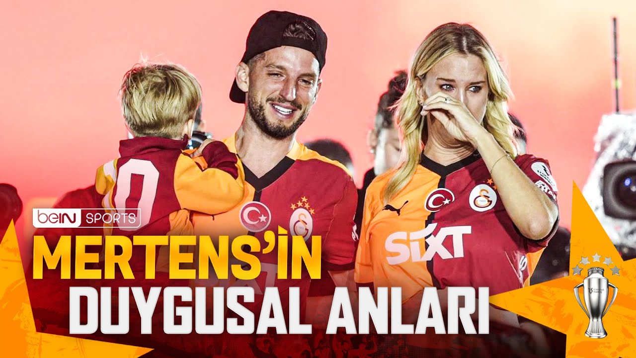 Dries Mertens'in Duygusal Anları | Galatasaray'ın 25. Şampiyonluk Kutlamaları Özel