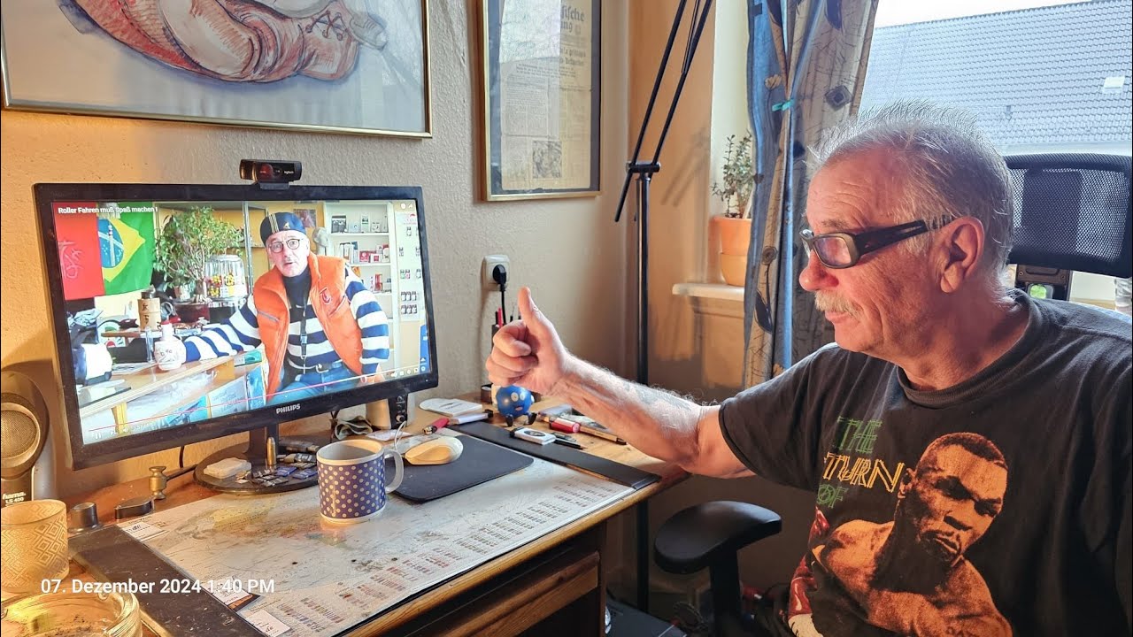 Heute macht Roller-Rolf  die 50 Abo,s klar & seit Live dabei !