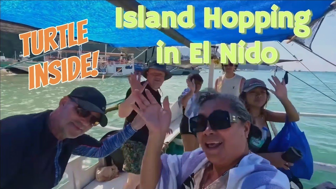 Island Hopping in El Nido! Turtle Inside!