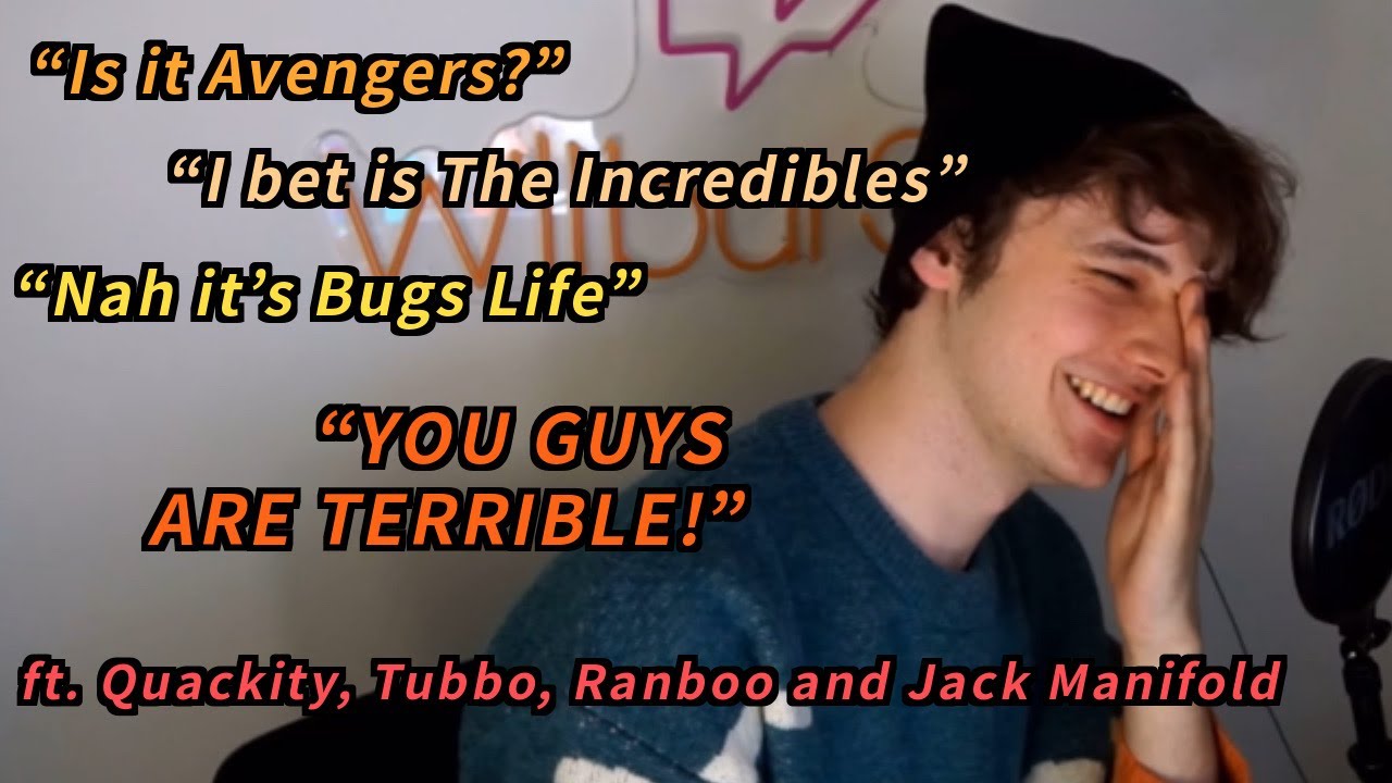 Wilbur Soot plays charades with Ranboo, Quackity, Tubbo and Jack Manifold (and they are awful)
