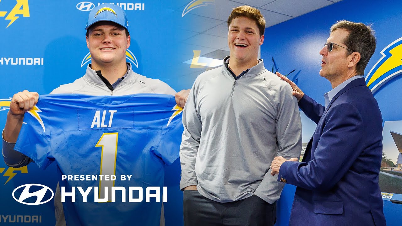 Joe Alt’s First 24 Hours In The NFL | LA Chargers