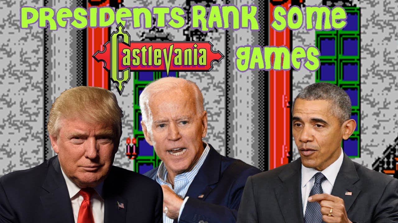 Президенты составляют список уровней Castlevania (мем про ИИ)