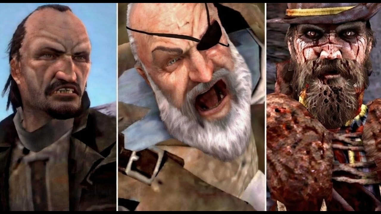 GUN (PSP) ALL BOSSES