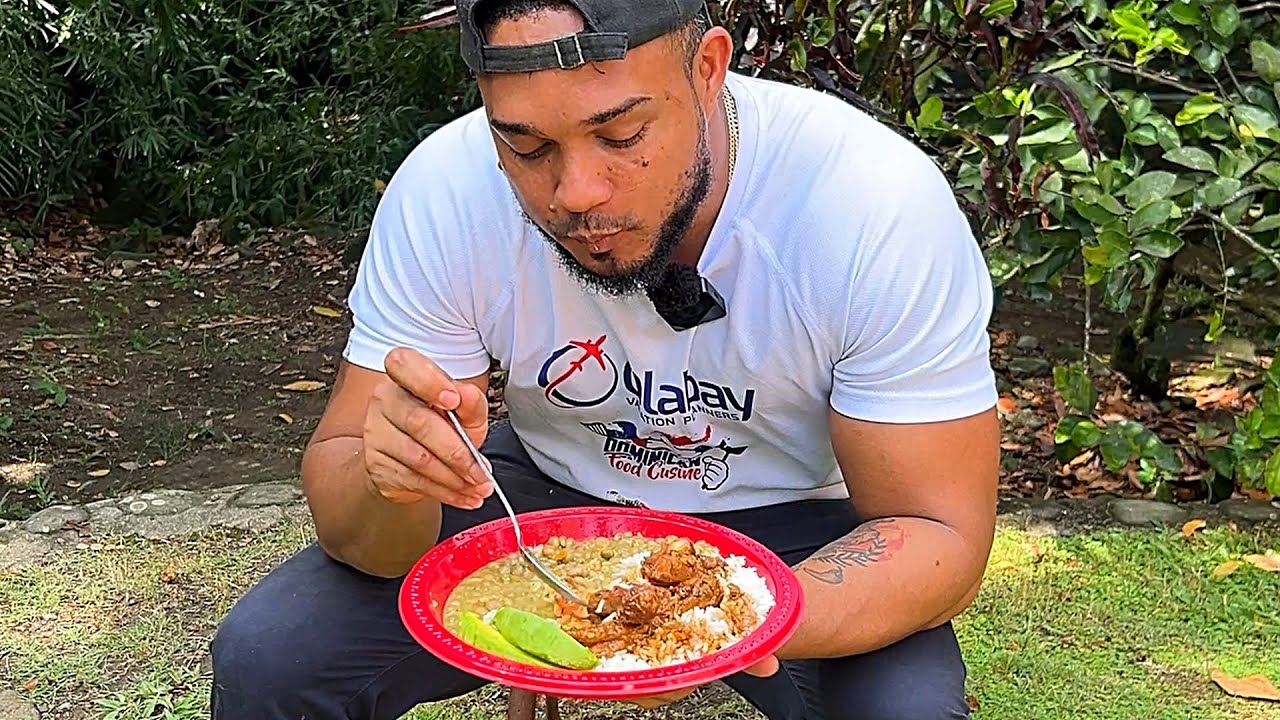 Complaciendo a Masiel Peralta con este sabroso almuerzo en piedra blanca bonao