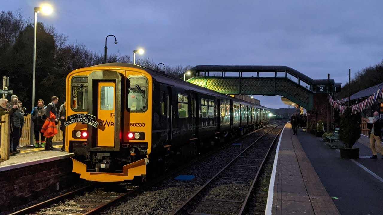 The Dartmoor Line Returns - GWR Trains at Okehampton 20th November 2021