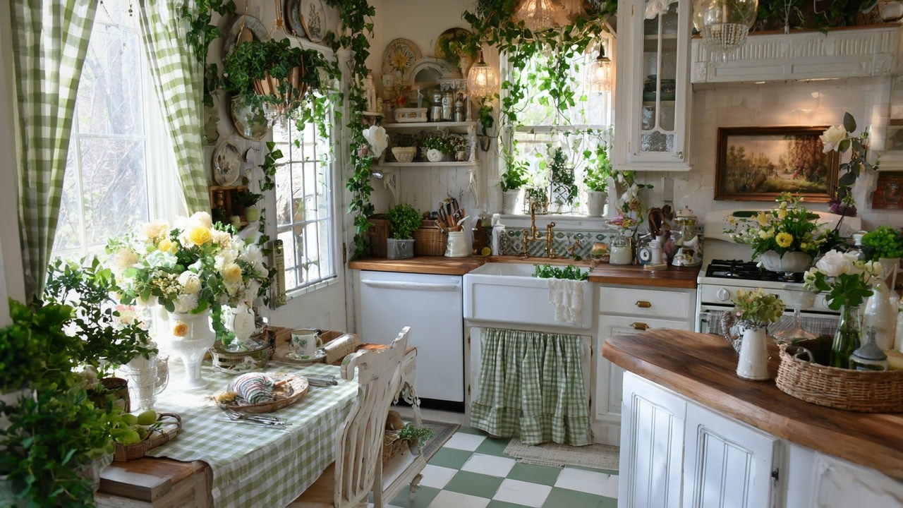 Romantic English Cottagecore Spring Home Tour Cozy Vintage Shabby Chic Decor You’ll Want to Copy
