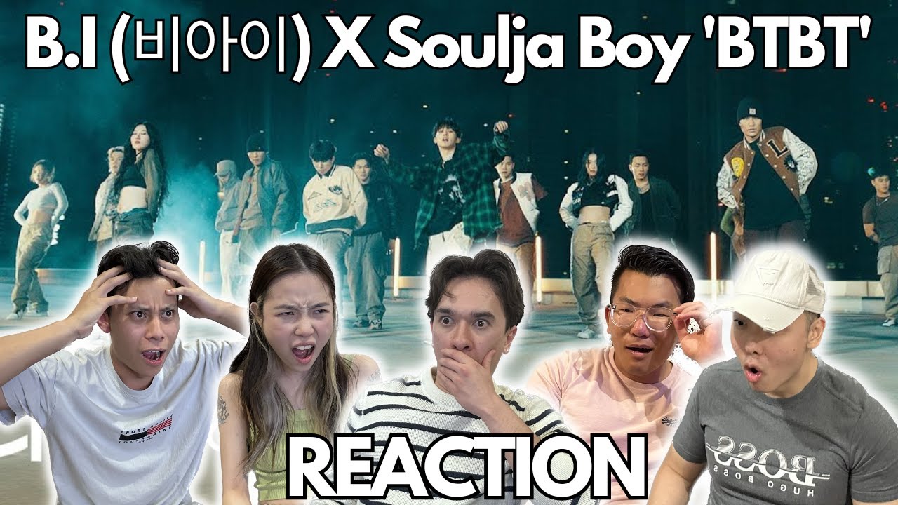 WE LOVE THIS SONG!! | B.I (비아이) X Soulja Boy 'BTBT' (Feat. DeVita) REACTION!!