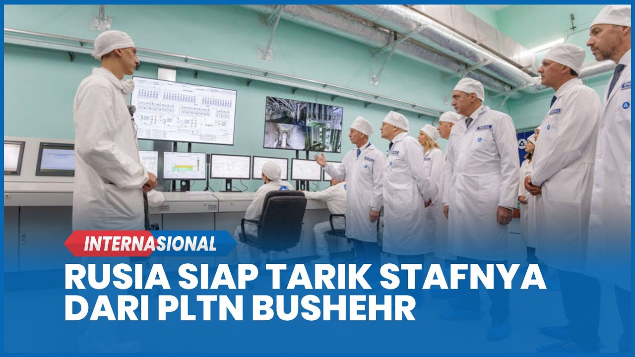 Ketegangan Iran-AS Memanas, Rusia Siap Evakuasi Ratusan Stafnya dari PLTN Bushehr Iran