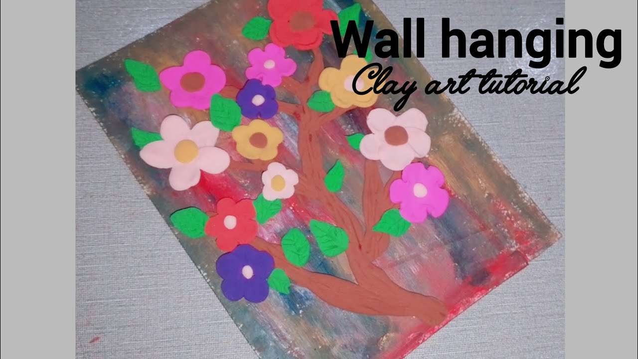DIY Clay Wall Hanging | Easy Room Decoration Ideas