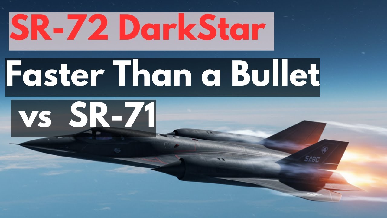 10 Махов SR-72 Darkstar против SR-71 – Секреты гиперзвука