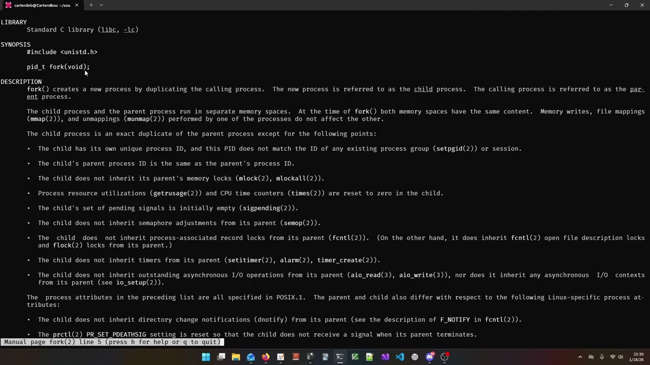 C Process API Introduction