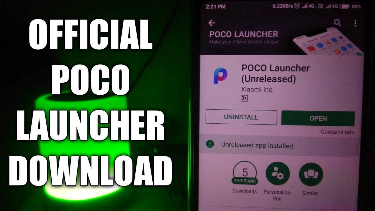 OFFICIAL POCO LAUNCHER RELEASED ON Google Play Store - For All PHONES | DOWNLOAD NOW | NEW UPDATED