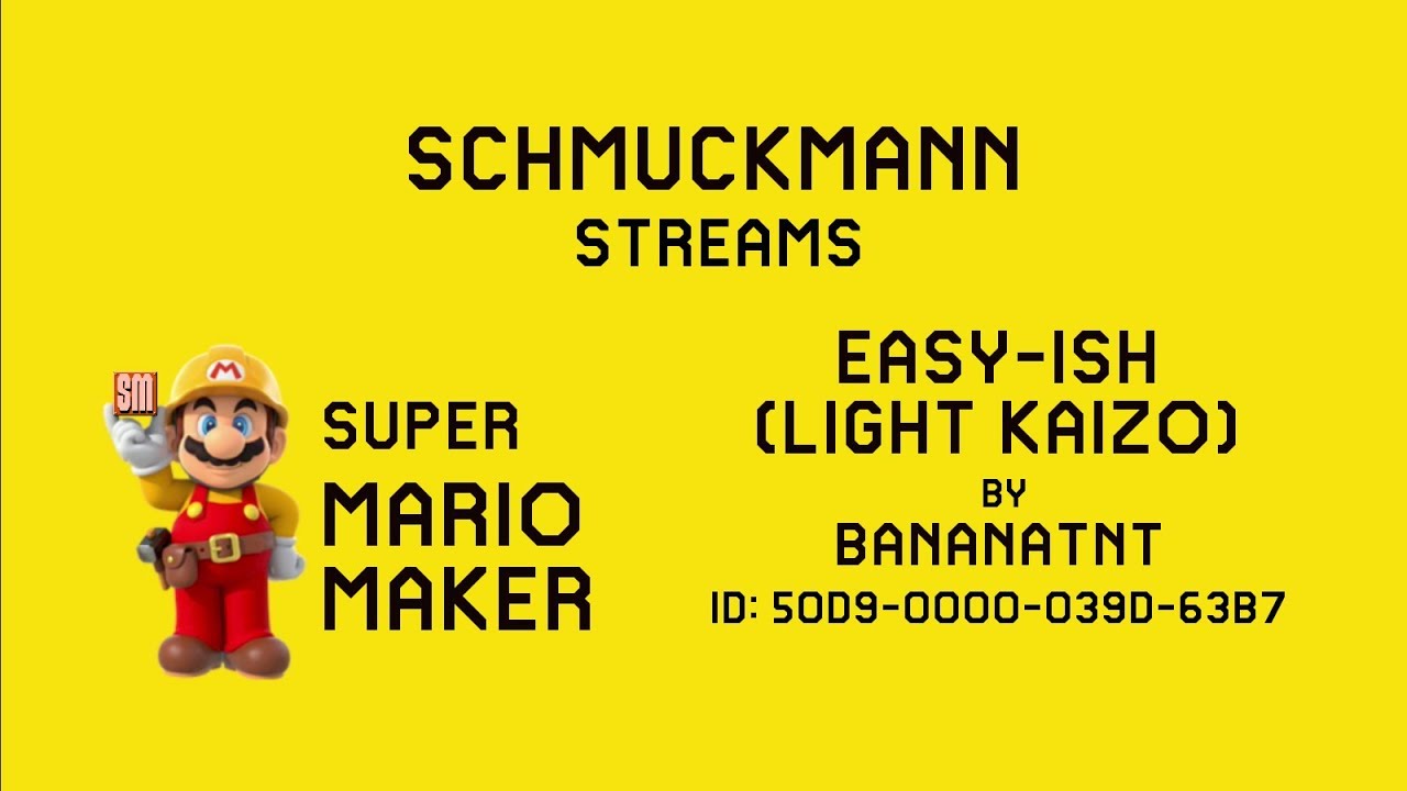 Easy-ish (Light kaizo) by BananaTNT - Super Mario Maker
