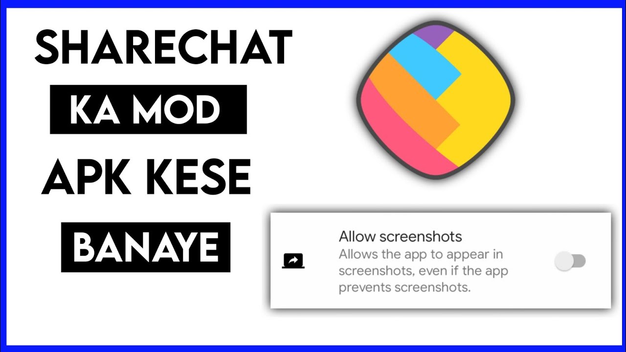 sharechat ka mod apk kese banaye | how to create sharechat mod apk
