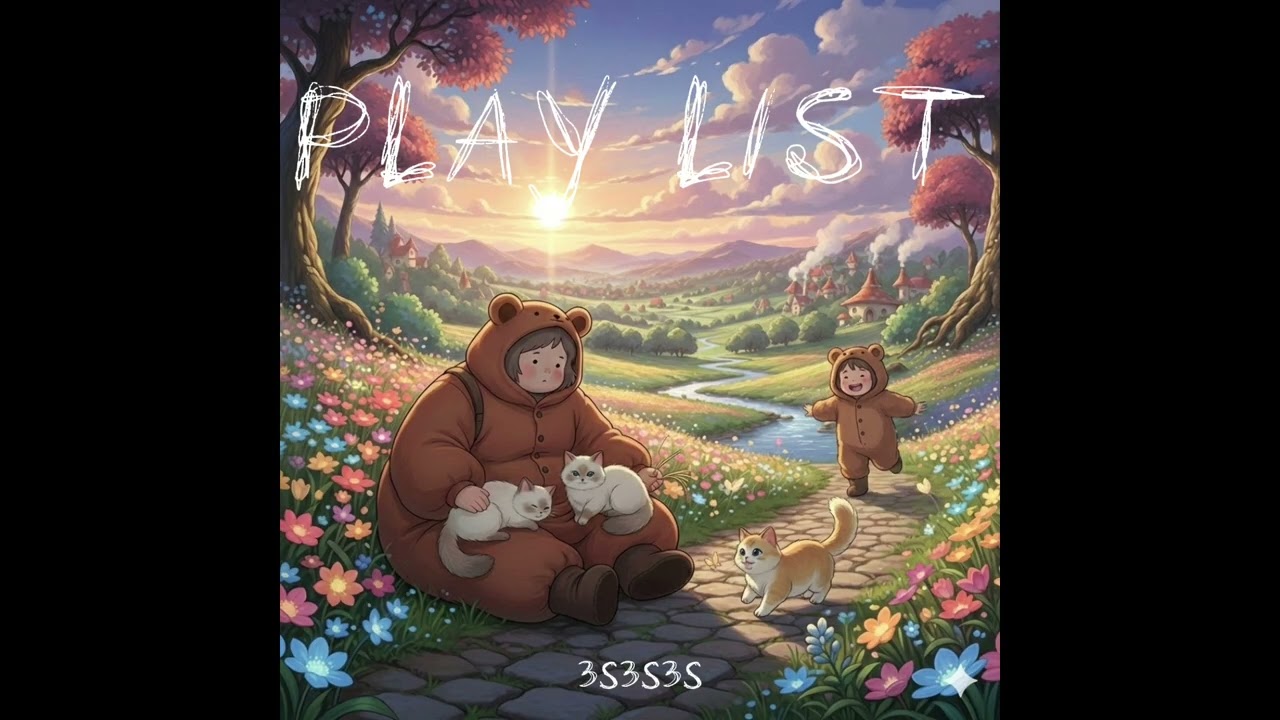 [Playlist] 일할 때 듣는 포근한 지브리풍 연주곡  2시간 연속 재생 🧸
