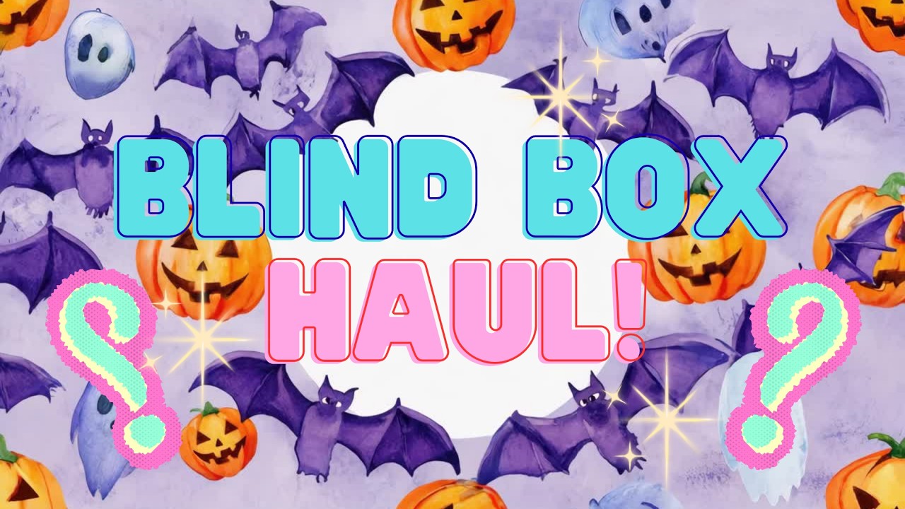 Blind Box Haul! Opening Random Mystery Toys!