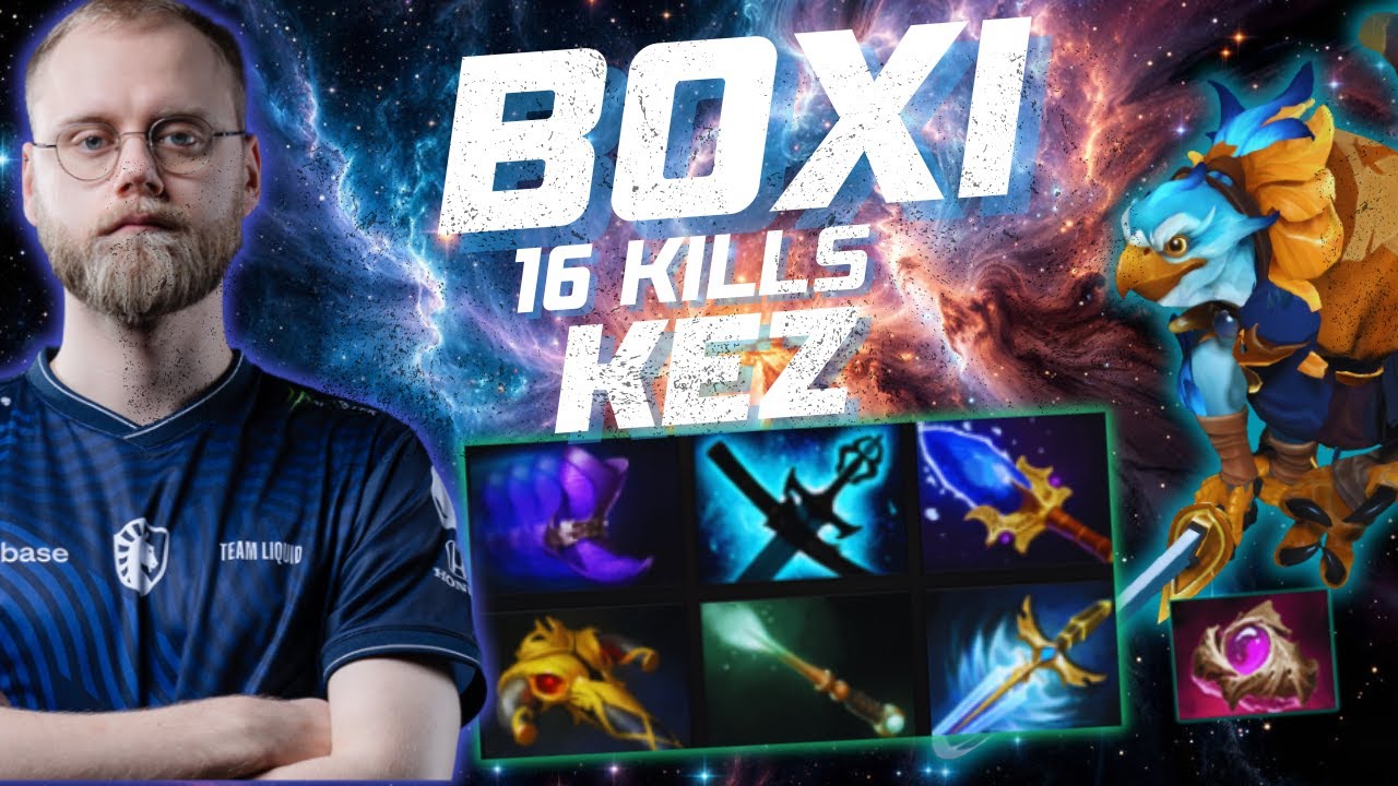 Liquid.BOXI SHOWS HOW TO PLAY  KEZ pos 4  DOTA 2 - GAMEPLAY HIGHLIGHTS